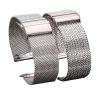 HMFang 316l Stainless Steel Milanese Loop Watch Bracelet Women Men Replacement Strap Watchband 16mm 18mm 20mm 22mm Silver Black(Type 2 Black,22mm) view 2