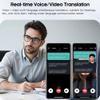 AI Translation Bluetooth Smart Glasses for Men Women, 160+ Languages Voice & Video Real-time Translation, Ultra-Light Bluetooth 6.0 Call Sunglasses, Open Ear (Black Frame-Blue Light Blocking Lens) view 2