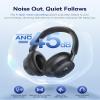Baseus Bass BH1 NC Adaptive Active Noise Cancelling Headphones, Real-Time Adaptive Hybrid ANC, SuperBass 2.0, LDAC Hi-Res Sound, 80H Playtime, 5-Mic AI Clear Calls, Comfortable Fit, Bluetooth 6.0 view 2