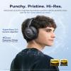 Baseus Bass BH1 NC Adaptive Active Noise Cancelling Headphones, Real-Time Adaptive Hybrid ANC, SuperBass 2.0, LDAC Hi-Res Sound, 80H Playtime, 5-Mic AI Clear Calls, Comfortable Fit, Bluetooth 6.0 view 3