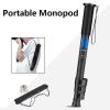 jiahesuw Lightweight Monopod with 4 Sections and Aluminum Alloy Tripod Monopod Video Stand Taking for Cameras and Smartphones view 2
