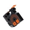 24mm Label 1805431 1805430 1805427 1805432 1805423 1805426 1805429 Compatible with IND 6000 Series Labeling System(Black on Orange) view 1