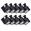 10PK 9mm 40913 Tape Compatible with D1 Tape 40910 40913 40916 40917 40918 40919 Label Tape Works with LabelManager 160 280 Label Maker(Black on Clear) view 1