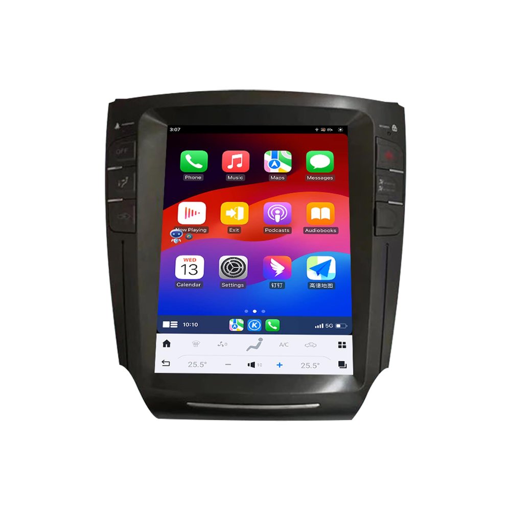 Lizpofly 10.4 Inch 8+256GB Android 13 Car Radio for Lexus lS250/IS300/IS200/IS220/IS350 2005-2012 Head Unit Wirless Carplay GPS Navigation Screen Upgrade Multimedia Player Android Auto