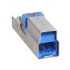 jiahesuw USB B Type B Male Connectors Aluminum Alloy Shell for Repair Printer Data Cable 6mm Wire Hole view 3