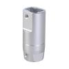jiahesuw USB B Type B Male Connectors Aluminum Alloy Shell for Repair Printer Data Cable 6mm Wire Hole view 4