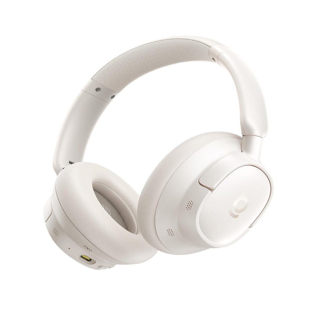 Baseus Bass BH1 NC Adaptive Active Noise Cancelling Headphones, Real-Time Adaptive Hybrid ANC, SuperBass 2.0, LDAC Hi-Res Sound, 80H Playtime, 5-Mic AI Clear Calls, Comfortable Fit, Bluetooth 6.0