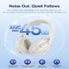 Baseus Bass BH1 NC Adaptive Active Noise Cancelling Headphones, Real-Time Adaptive Hybrid ANC, SuperBass 2.0, LDAC Hi-Res Sound, 80H Playtime, 5-Mic AI Clear Calls, Comfortable Fit, Bluetooth 6.0 view 2