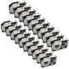 30PK 12mm Label Tape Compatible with XR-12WE XR-12X XR-12RD XR-12BU XR-12YW for KL-60 KL-100 120 Label Printer(Gold on Clear) view 1
