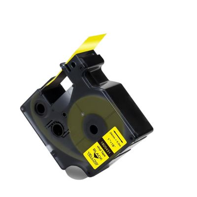 24mm Label 1805431 1805430 1805427 1805432 1805423 1805426 1805429 Compatible with IND 6000 Series Labeling System(Black on Yellow)