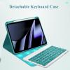 Aidashine Keyboard Case for Xiaomi Pad 7/7 Pro, Detachable Bluetooth Keyboard with Pencil Holder,Auto Sleep/Wake Function,Green view 2