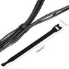 50PC Cable Ties Reusable - Cable Straps Multi-Purpose Tie Wraps Fastening Straps Used for Headphones Phones 1 view 2