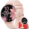 2025 New Women's Smart Watch 1.39 inch, with Answer Make Call Message Reminder Function, with Fitness Tracker,fits for Android iPhone DevicesPink view 1