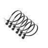 25 Pcs 8 inch Plastic Zip Ties with Screw Hole 50lbs Mount Head Electrical Zip Ties Multipurpose Heavy Duty Nylon Cable Tie view 1