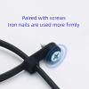 25 Pcs 8 inch Plastic Zip Ties with Screw Hole 50lbs Mount Head Electrical Zip Ties Multipurpose Heavy Duty Nylon Cable Tie view 4