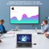 Diyeeni Wireless HDMI Transmitter Receiver Kit, HD 1080P Wireless HDMI Adapter, Plug and Play, for Streaming Video to Display Projector from Laptop, PC, TV Box, 165FT/50M view 4
