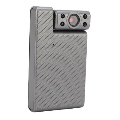 Wisoqu Handheld Action Camera HD 1080P Video Recorder, 180 Rotating Lens, Small POV Camcorder with Motion Detection, Sports Cam Mini Body Cam for Pets Cycling Vlogging