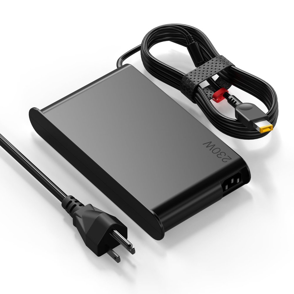 230W Laptop Charger Compatible with Lenovo Legion 5 7 5P C7 S7 Y740 Y730 Y545 Y540 Y900 Y910 Y920 Y7000, Compatible with Thinkpad P1 P16 P72, ADL230NLC3A ADL230SCC3A ADL230NDC3A 02DL144 Power Adapter