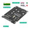 Solid States Disk Adapter mSATA to 2.5inch SATA3.0 Adapter with Enclosure Case for 2230 2242 2260 2280 view 2