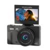 Bewinner Cmaras Digitales de 5k, Cmara de Viaje Selfie WiFi WiFi de 75MP con 3 Pulgadas de 180 Grados de 180 Grados y Zoom de 18x, Luz LED de Lente Macro de , Tarjeta de (Black) view 1
