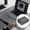 1 to 2 3 4 Gigabit Ethernet Networking Expander Splitter 1000Mbps Fast Speed for Home Entertainment view 2