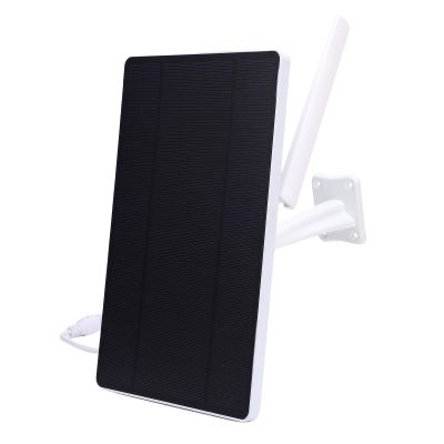 Wisoqu 10W Solar WiFi Extender Signal Booster Outdoor, 150M Long Range, 2.4GHz WiFi Repeater with Solar Panel & (US)