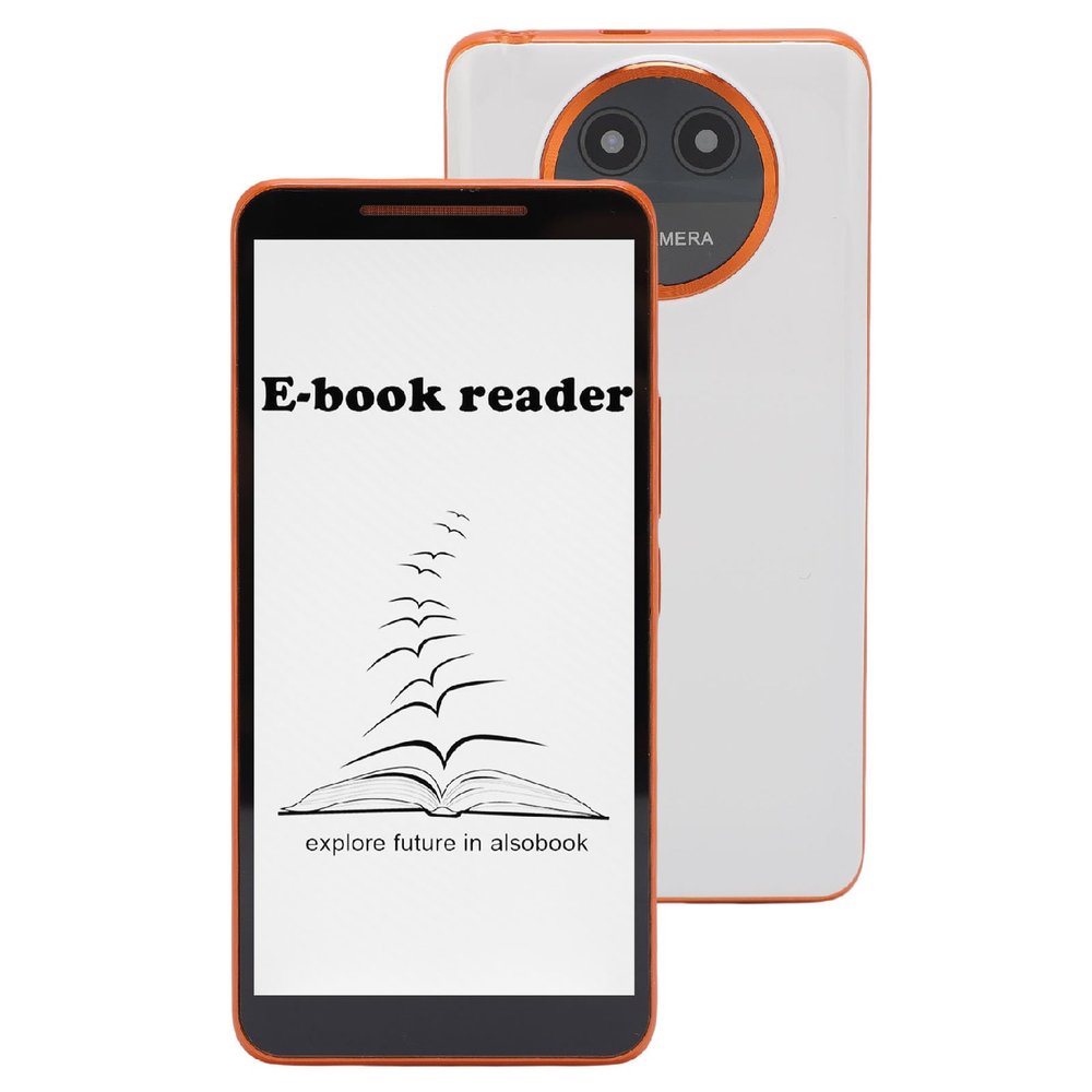 Zopsc 5.7in E Reader Tablet with and Writing Pad for Android 8.1, 1GB RAM 8GB, HD Capacitive Screen, PDF EPUB Support, Type C, Case Included