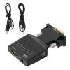 Pffiocix Lightweight HDTV to VGA Adapter Converters Computer Dongle Connector for Laptop PC Monitors Projectors HDTV view 1