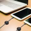 Cable Management Cord Holder Organizers Cable Clip Wire Keeper Desk Cord Hider for Bedside Table Desktop Car Office Work view 3