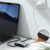 Aluminum Alloy Shell Type C to Ethernet Adapter USB3.0 Port for Professional and Students Needing Fast Connectivities view 2