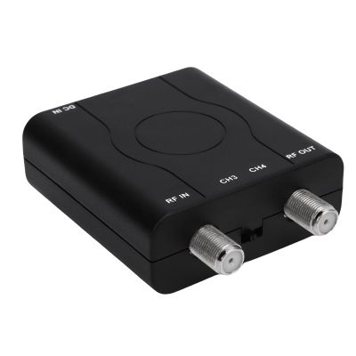 Yunir HDMI Modulator,HDMI to RF Modulator,HD Multimedia Interface to RF Support NTSC Format Output 1080P PAL Control of VHF Operating Frequency RF Modulator