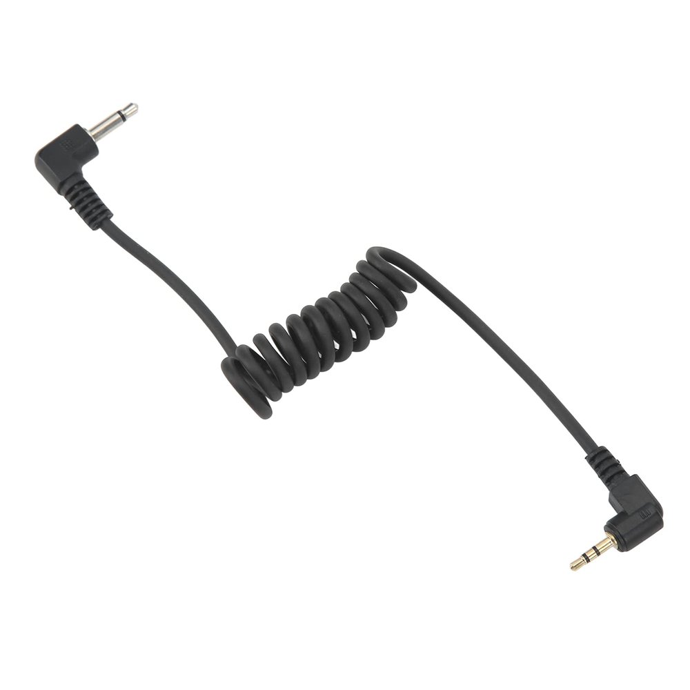 Tbest Camera Shutter Release Cord Remote Cable Gold Plated Durable Spring Design Trigger for Photography Enthusiasts Professionals Plastic 20cm Unstretched Length