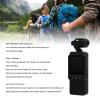 Dpofirs Mini Body Camera, Wearable Camcorder 1080P with 360 Rotatable Lens, Motion Detection for Traveling Vlogging Cycling view 3