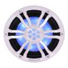 Rockville RM-PREMIUM102 White Marine Boat 10" Free Air Subwoofer, RGB LED view 1