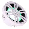 Rockville RM-PREMIUM102 White Marine Boat 10" Free Air Subwoofer, RGB LED view 3
