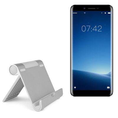 BoxWave Stand and Mount Compatible with AllCall Rio S - VersaView Aluminum Stand, Portable, Multi Angle Viewing Sturdy