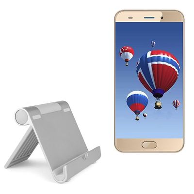 BoxWave Stand and Mount Compatible with AllCall Atom - VersaView Aluminum Stand, Portable, Multi Angle Viewing Sturdy