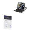 BoxWave Screen Protector Compatible With General Digital SLIMLINE 1U (19 in) - ClearTouch ImpactShield (2-Pack), Impenetrable Screen Protector Flexible Film view 1