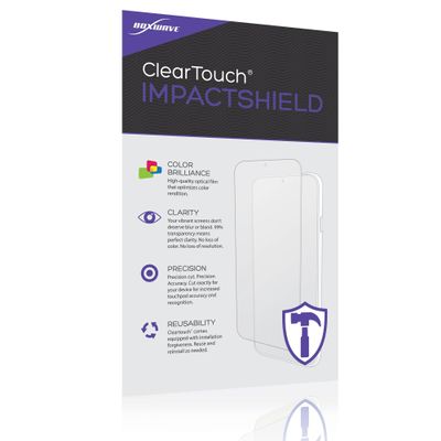 BoxWave Screen Protector Compatible With Ford 2016 Focus Display (4.2 in) - ClearTouch ImpactShield (2-Pack), Impenetrable Screen Protector Flexible Film