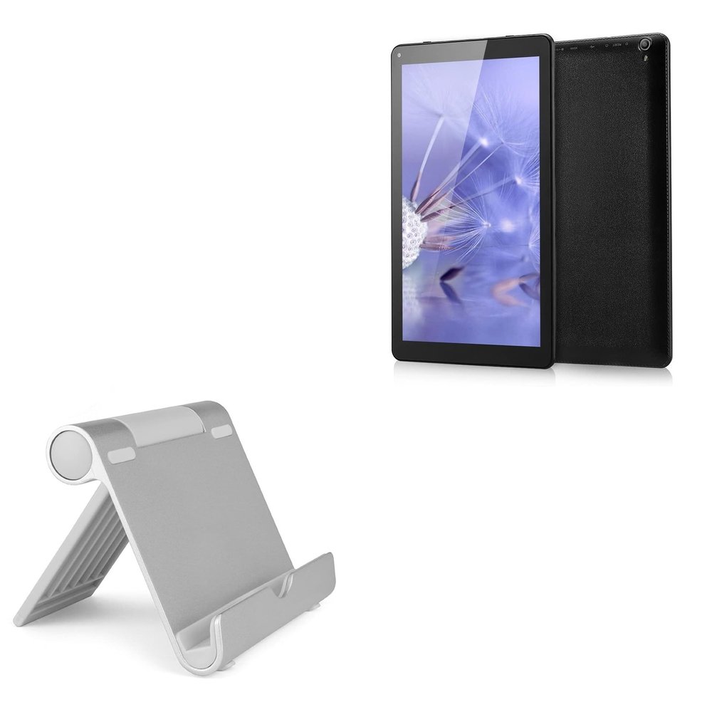 BoxWave Stand and Mount Compatible with Excelvan BT-1009B - VersaView Aluminum Stand, Portable, Multi Angle Viewing Sturdy