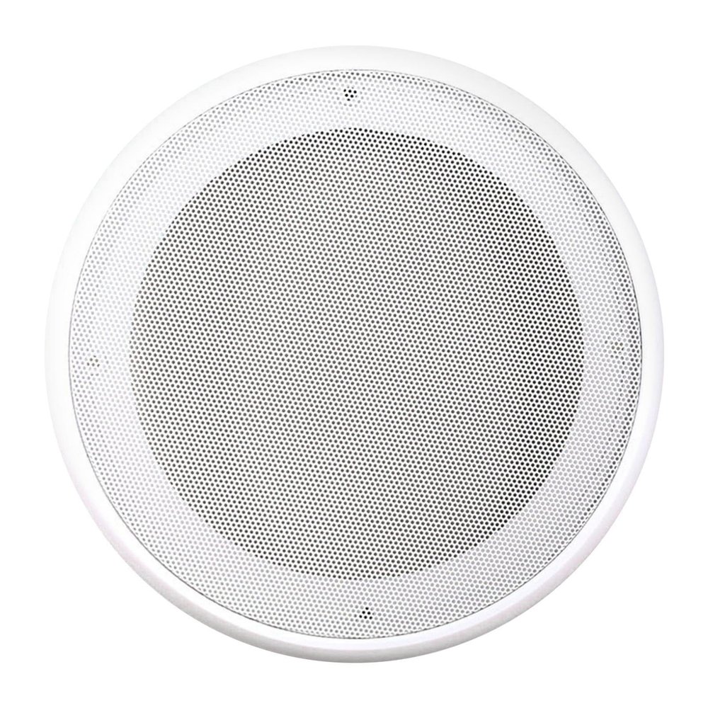 AsrMyjcx White Ceiling Speaker Cover Car Modification Loudspeaker Car Speaker Grill Cover Round Speakers Grille for Vehicle Spare Part, 8inch