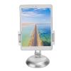 YuRui TENG Portable 360 Degree Folding Desktop Bracket for Mobile Phone and Tablet PC, ABS and Aluminum Alloy Material, Non Slip Silicone Pad, Easy to Carry and Use view 2