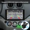 4+64G Android 14 Double Din Car Radio Stereo for Chevrolet Aveo 2006-2012 with 9" Touchscreen Radio Built-in Wireless Carplay/Android Auto/GPS/Bluetooth/FM/AUX-in/SWC/Camera view 4