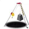 Confined Space Equipment Adjustable Commercial Firefighting Rescue Tripod with Self-Locking Device,Adjustable Confined Space Rescue Kit Confined Space Rescue Tripod 1200 1800 2600 LBS Self L view 1