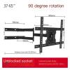 ROREAJVH Suitable for 32-55 inch TV mounting Wall mounting Rotating Telescopic Bracket sub-Monitor Bracket view 2