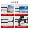 ROREAJVH Suitable for 32-55 inch TV mounting Wall mounting Rotating Telescopic Bracket sub-Monitor Bracket view 3