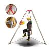 Confined Space Equipment Adjustable Commercial Firefighting Rescue Tripod with Self-Locking Device,Rescue Tripod System Tripod Rescue Equipment,Heavy Duty Confined Space Tripod with 1800LBS view 2