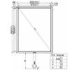 12.1-Inch 4-Wire Resistive Touch Screen Panel 4:3 Aspect Ratio Replacement Glass for Industrial Equipment, Medical Devices, POS Systems, ATMs, and Control Terminals view 3
