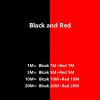 Black and Red Extra Soft Silicone Wire Fine Soft Foldable and High-Temperature Resistant Tinned Copper Cable 28 26 24 22 20 18 16 14 12 10 8 6AWG(1m,24 AWG) view 2