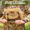 Lone Trail Waterproof Binocular Harness Chest Pack - Lightweight Bino Harness With Rangefinder Pouch | Binocular Case with Silent Magnetic Closure and MOLLE System view 4